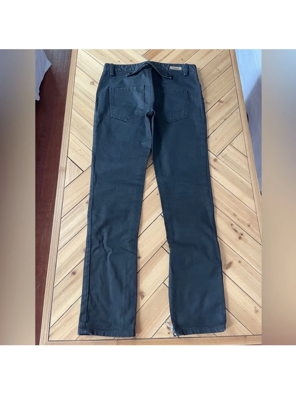 Chloè Black Jeans Size T36 FR /US 4/UK 8.